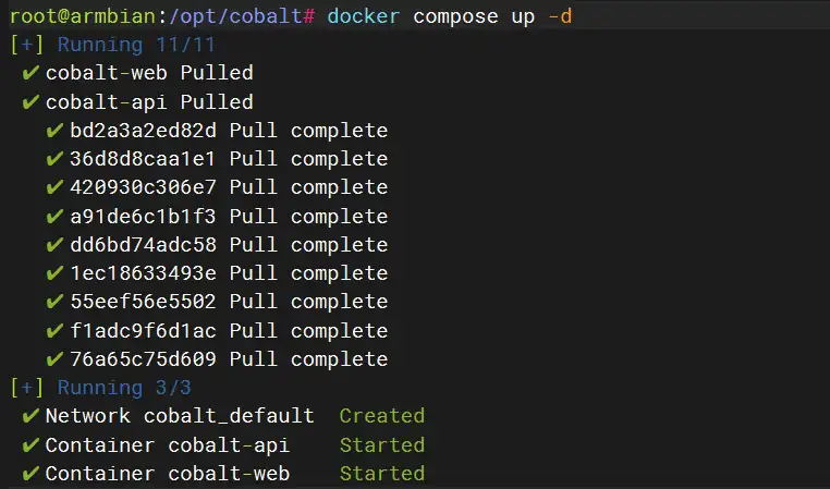 docker compose