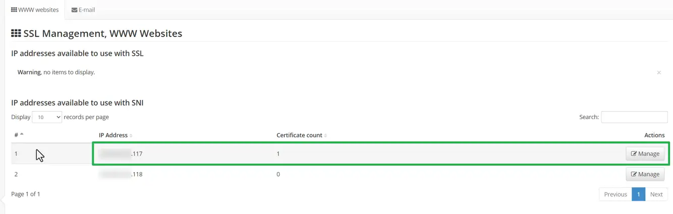 add certificate